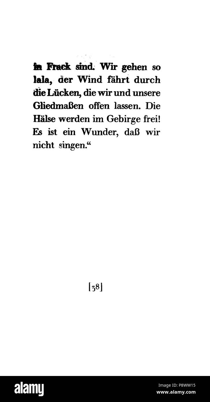 98 De Kafka Betrachtung 038 Foto Stock