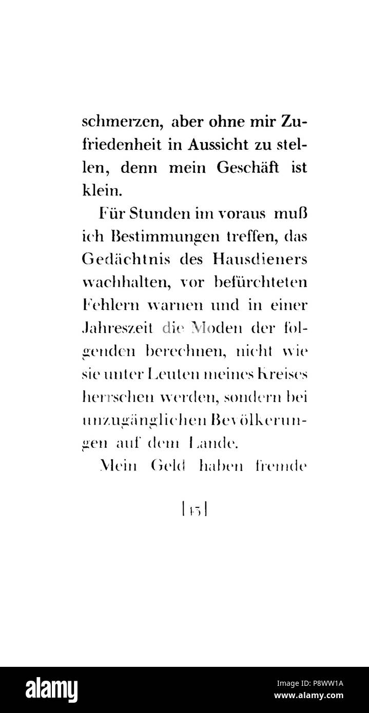 98 De Kafka Betrachtung 043 Foto Stock