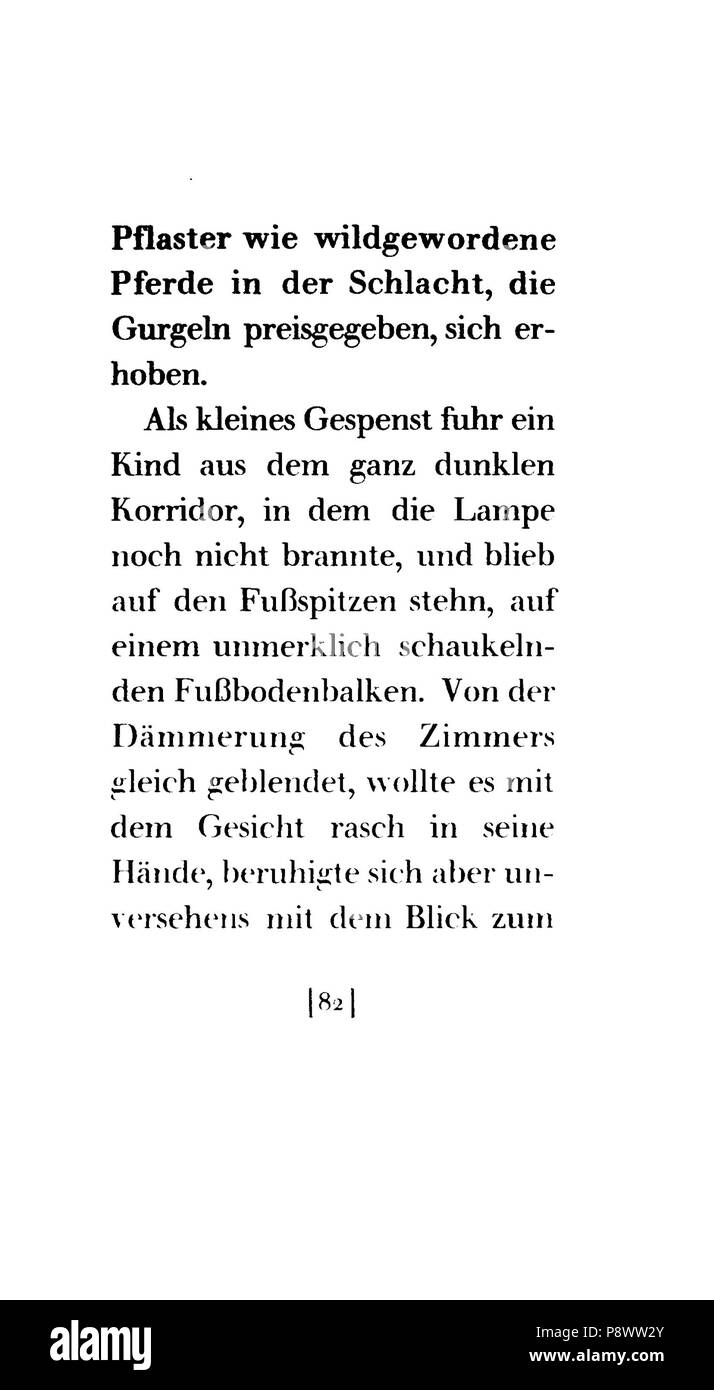 98 De Kafka Betrachtung 082 Foto Stock