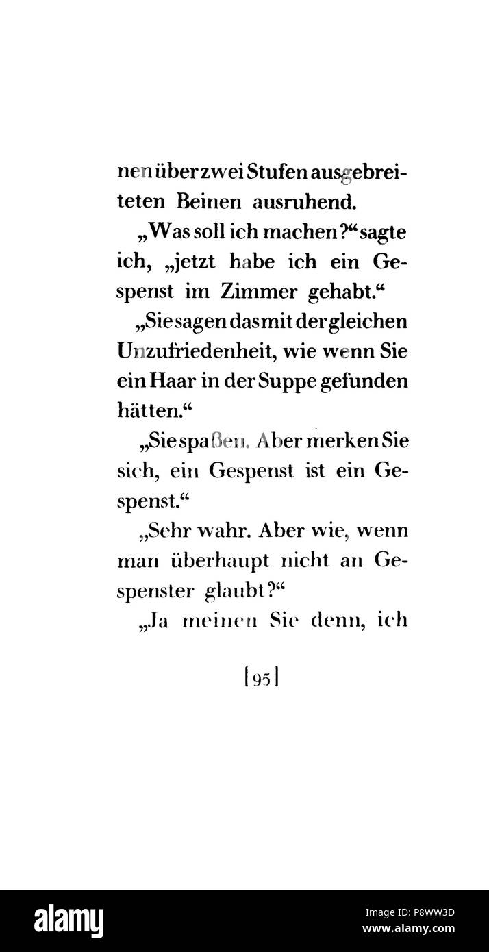 98 De Kafka Betrachtung 095 Foto Stock