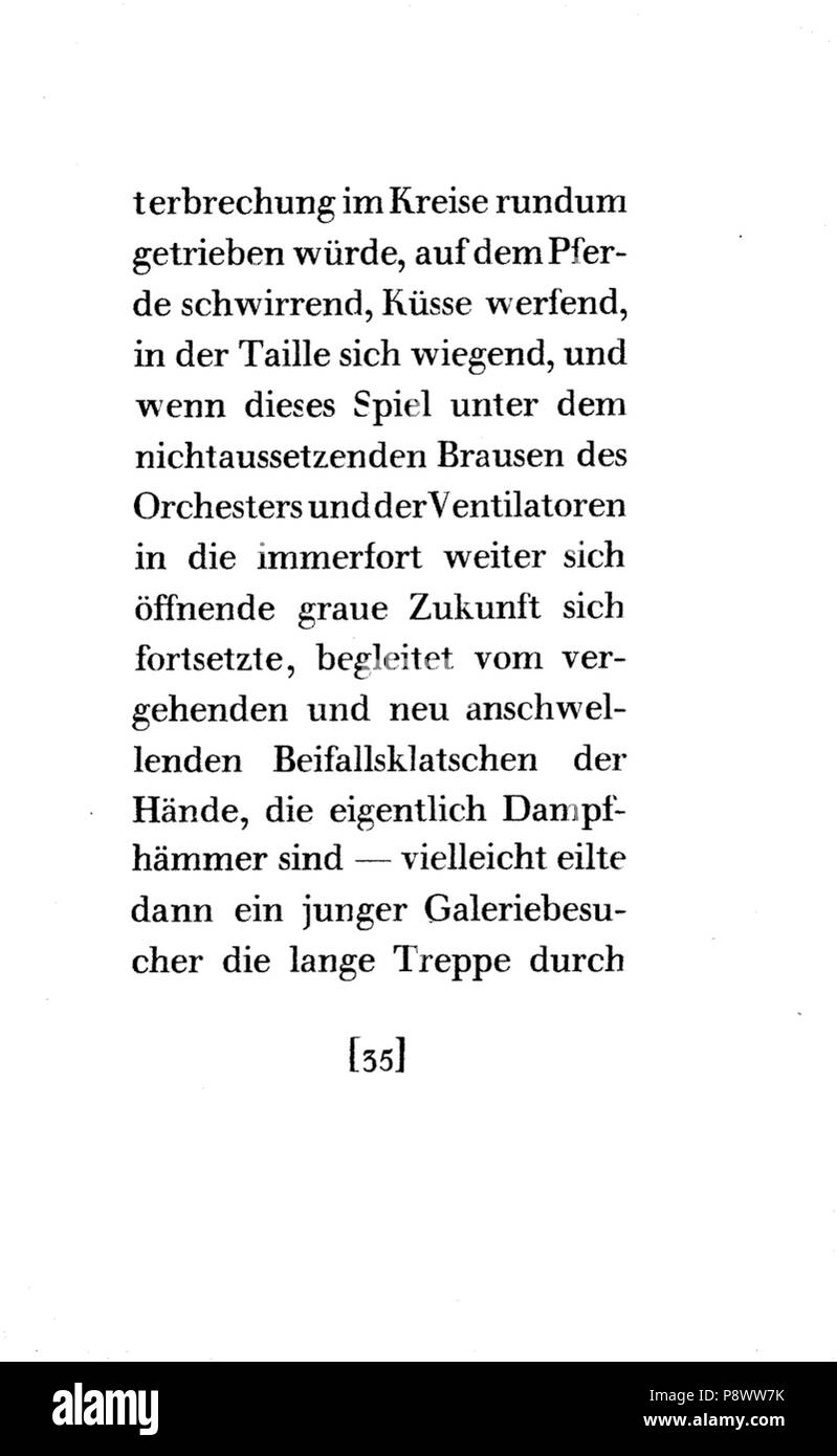 99 De Kafka Landarzt 035 Foto Stock