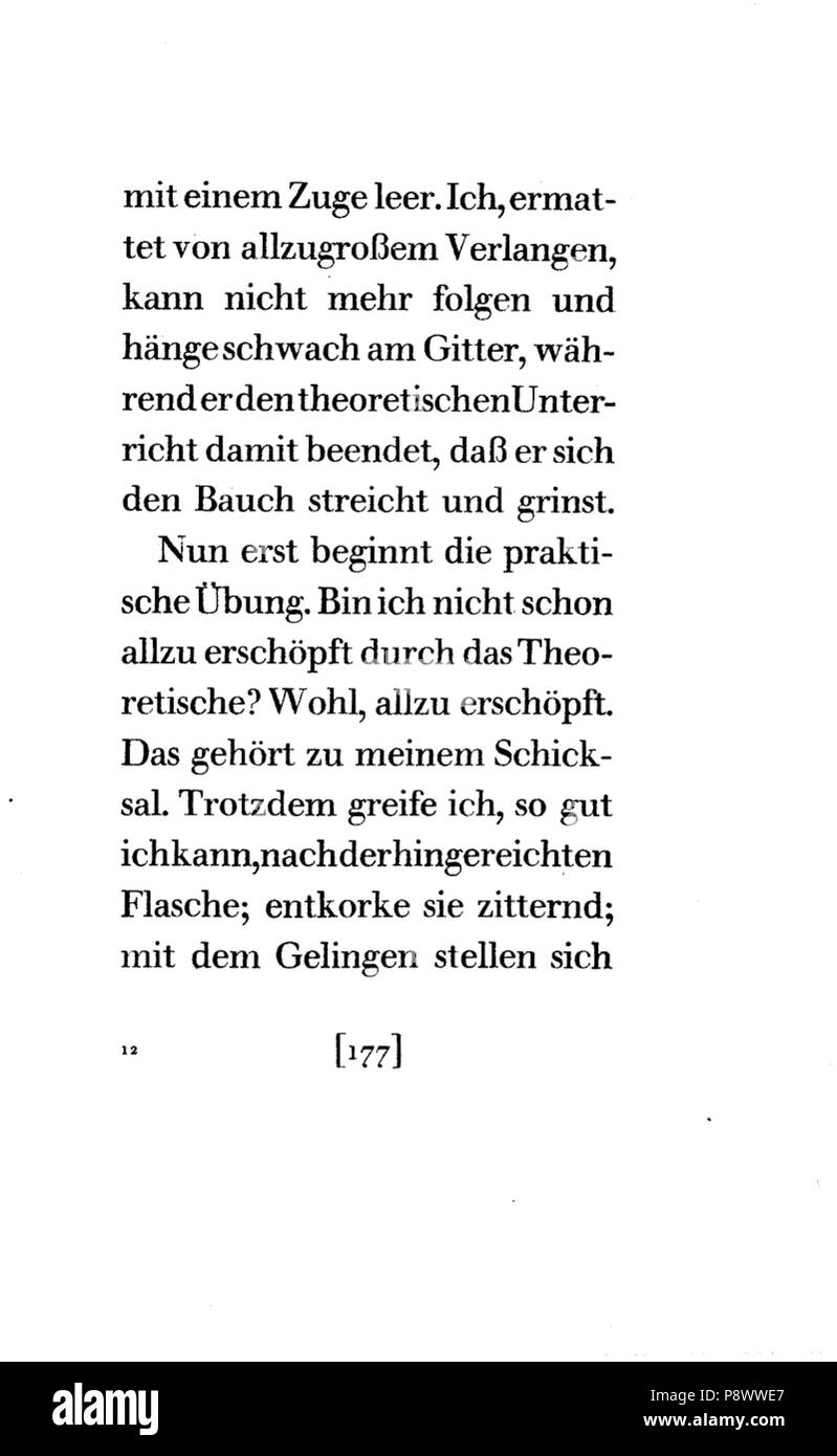 99 De Kafka Landarzt 177 Foto Stock