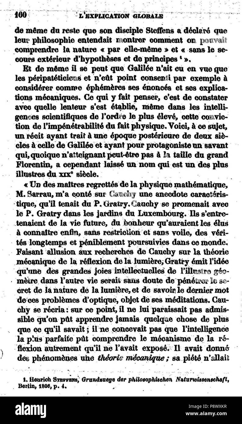 . 103 de l'esplicitazione dans les sciences II, 158 Foto Stock