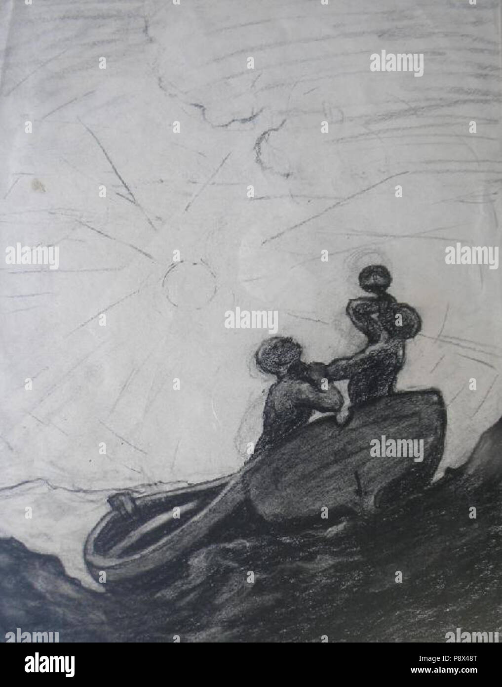 . 64 Max Bohm - l'ultima goccia (studio) Foto Stock