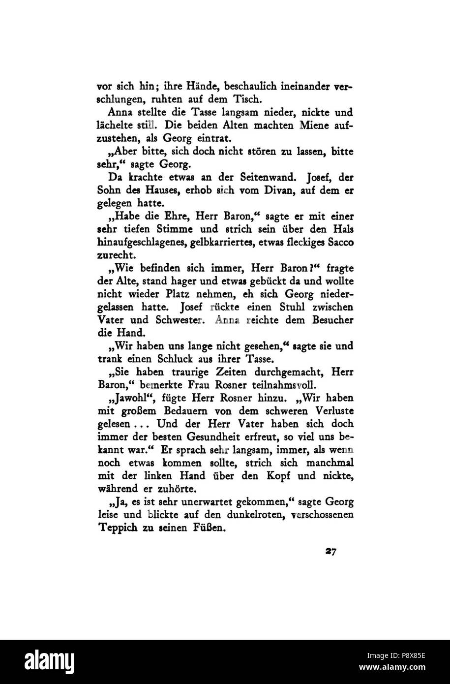 . 91 De: Gesammelte Werke III (Schnitzler) 031 Foto Stock