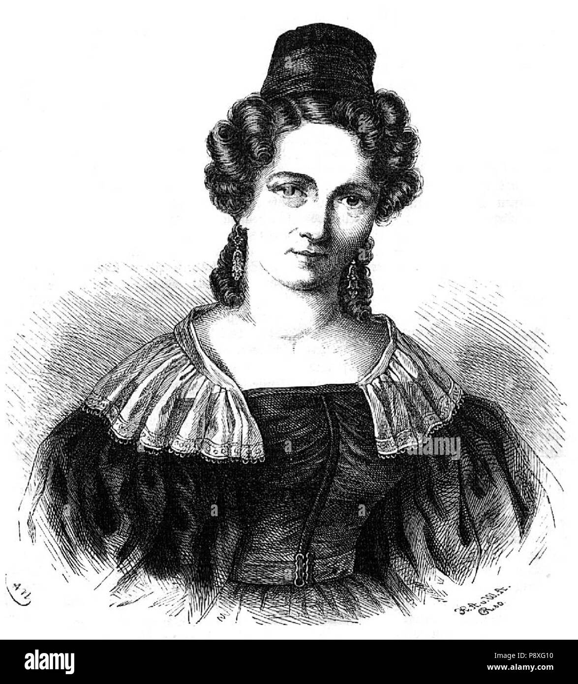 . 128 Die Gartenlaube (1858) b 397 Foto Stock