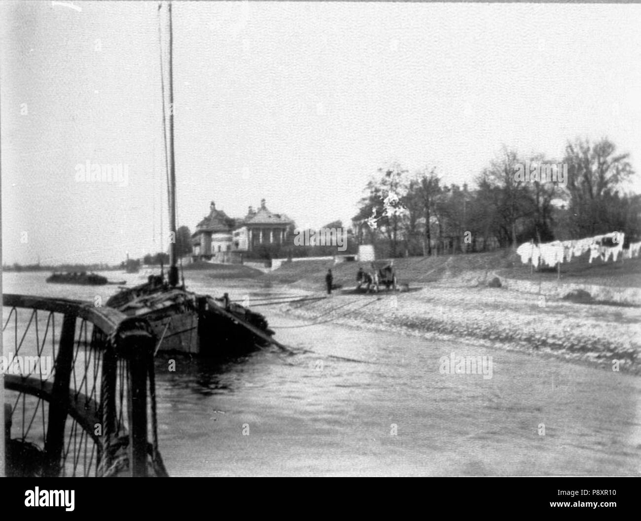 . 276 Ermenegildo Antonio Donadini - Blick von Bord eines Schiffes Foto Stock