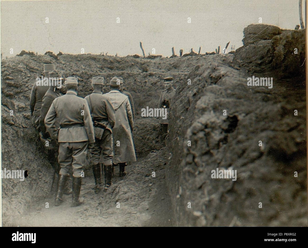 . 283 Feldmarschalleutnant Hofmann bei Infanterieregimant 103, Iszkow BildID (15527394) Foto Stock
