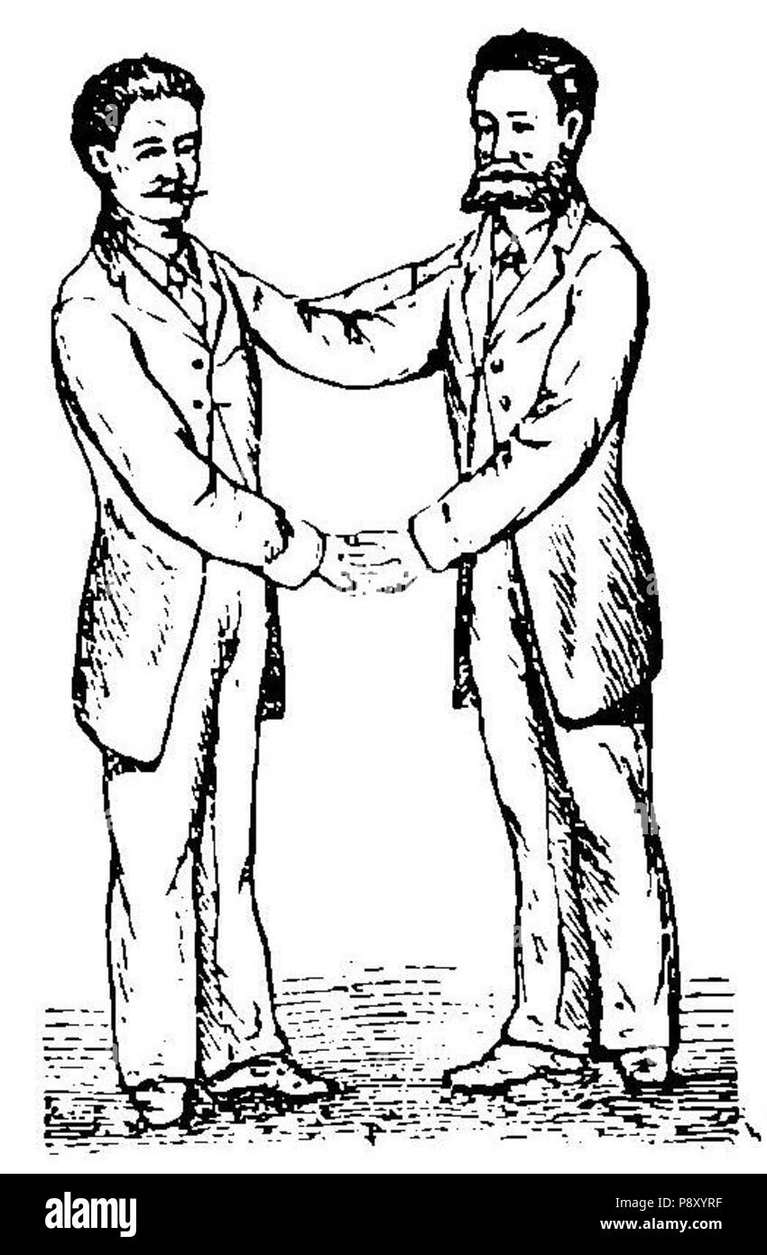 . 313 Grierson 115a Transporte en silla de dos manos Foto Stock