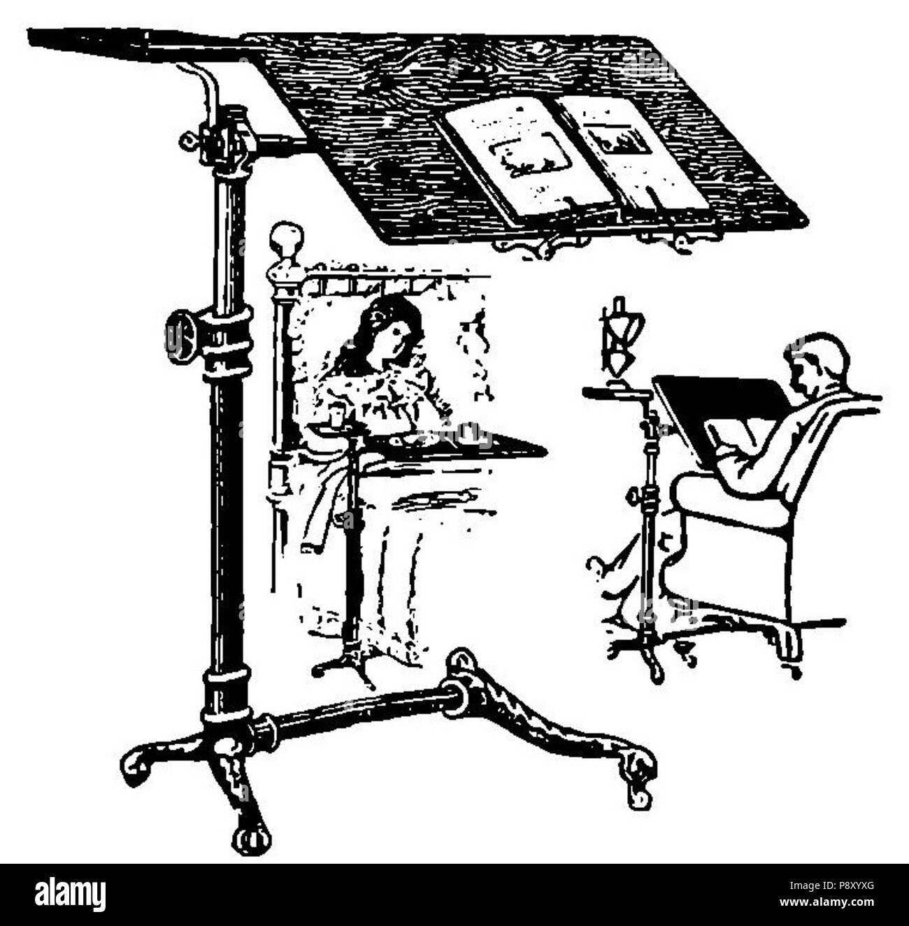 314 Grierson 156b Mesa portátil Foto Stock