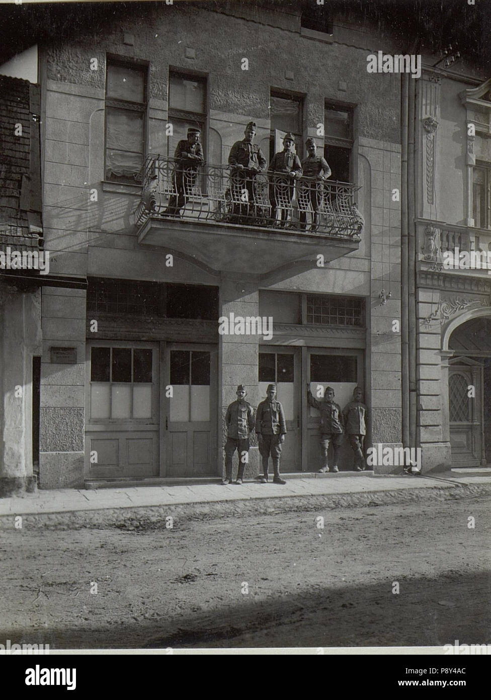 262 Druckereigebäude der Vermessungsstelle 1-1 Kezdivasarhely BildID (15656809) Foto Stock