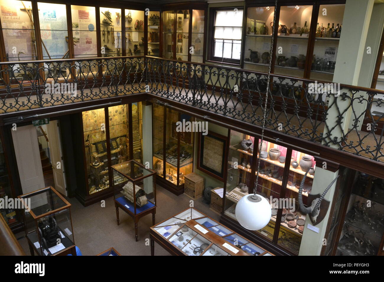 Wisbech Museum, Cambridgeshire, England, Regno Unito Foto Stock