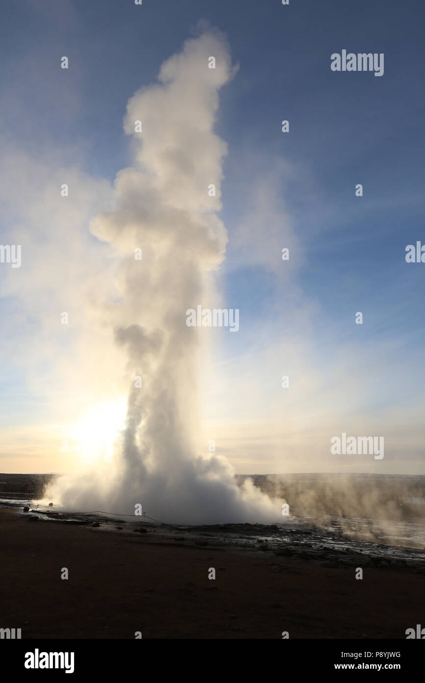 Strokkur serie 27/30 Foto Stock