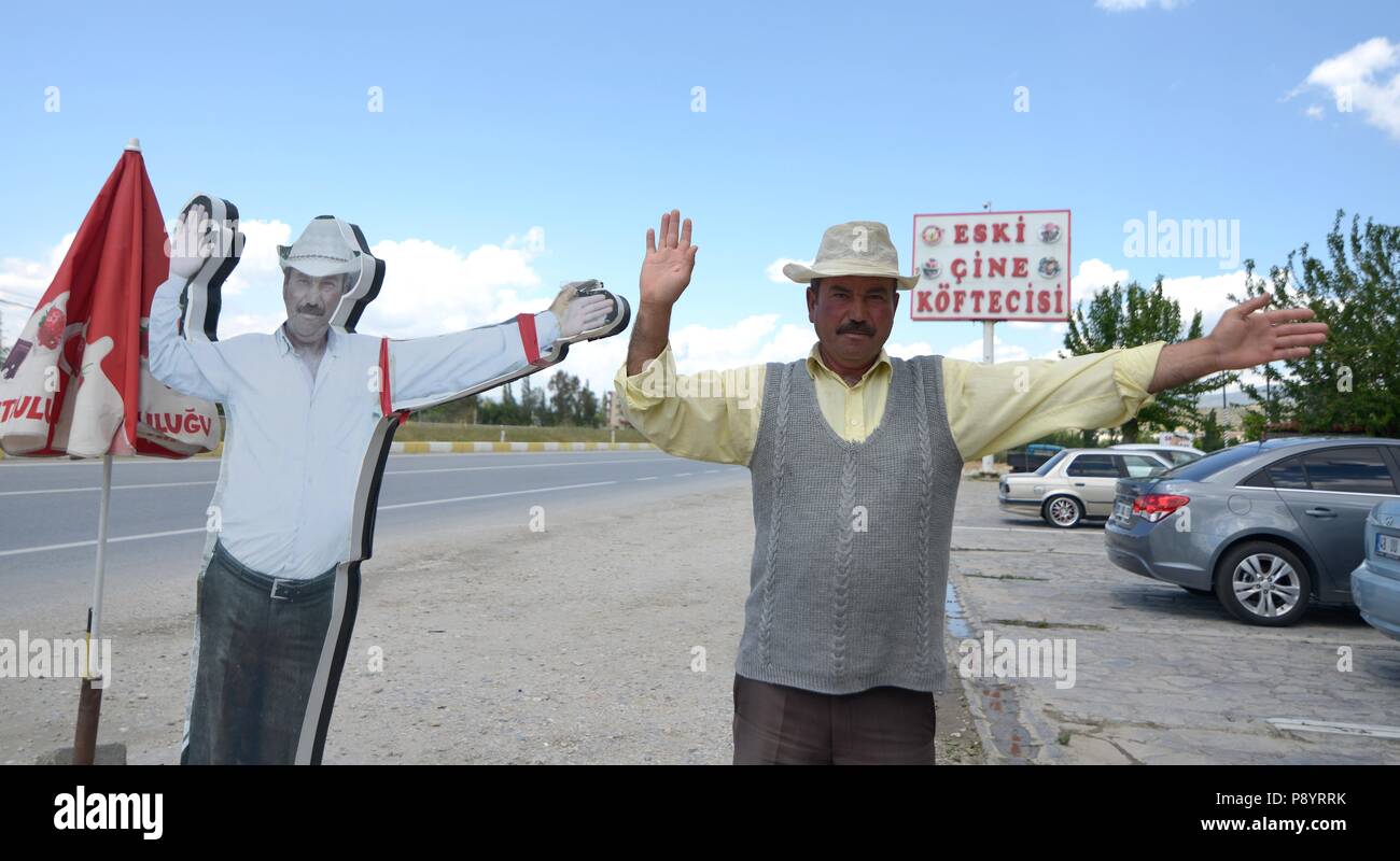 Divertente cartello stradale foto, funny restaurant sign foto Foto Stock