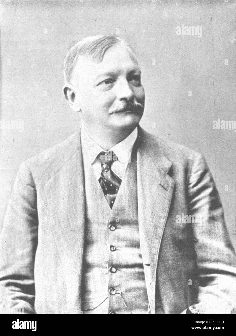 322 Gustav Maran wenige Wochen vor seinem Tode 1917 Charles Scolik Foto Stock