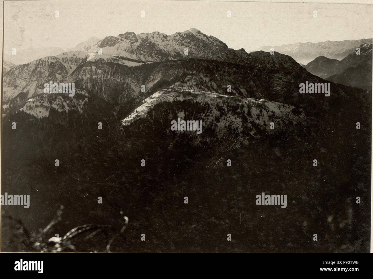 . 335 Illusberg, Leopoldskirchner Alm, Worisch Wiese und Veneziana. (BildID 15470027) Foto Stock