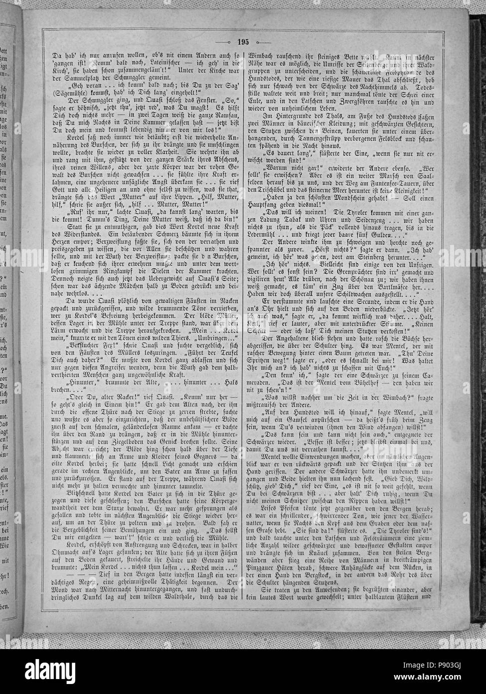 . 134 Die Gartenlaube (1863) 195 Foto Stock