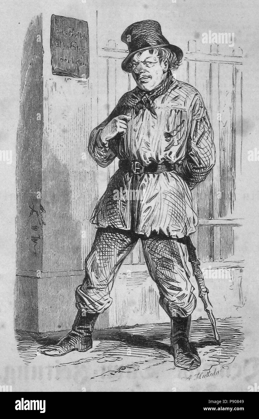 . 138 Die Gartenlaube (1863) b 843 Foto Stock