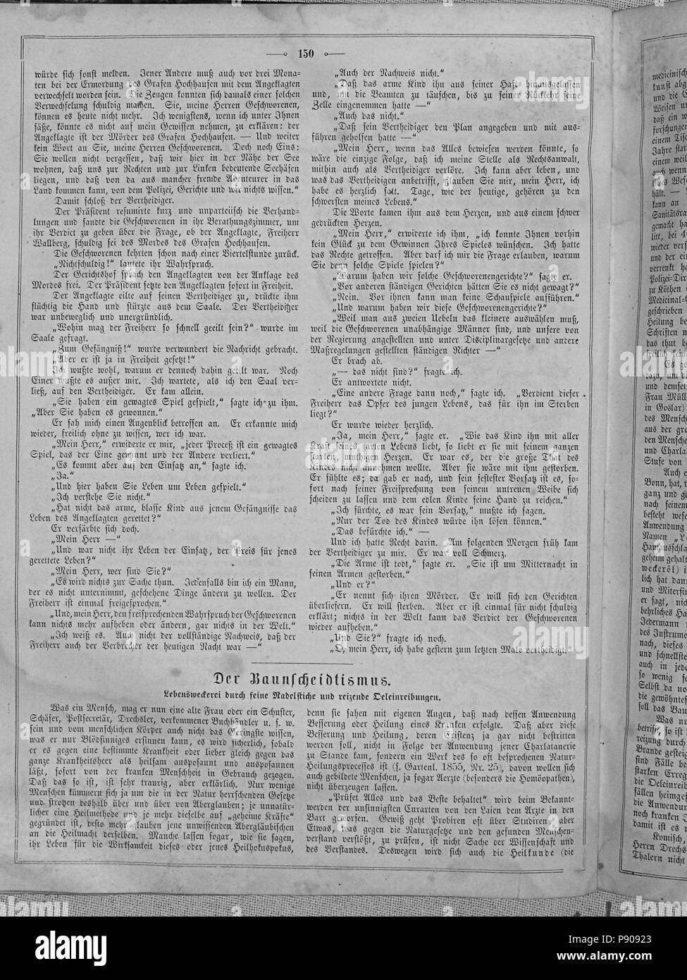 . 134 Die Gartenlaube (1863) 150 Foto Stock