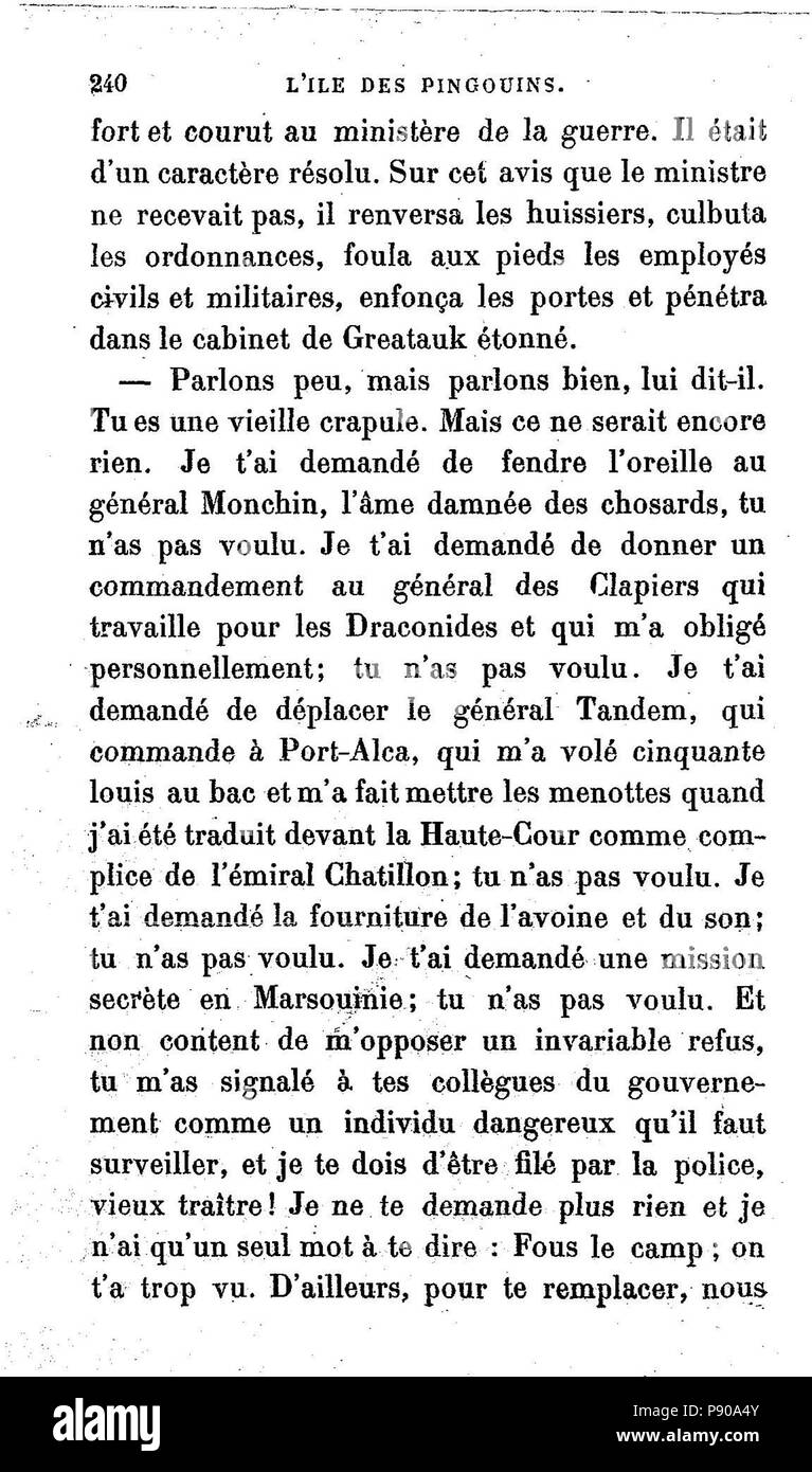 . 381 L'Iledespingouins240 Foto Stock