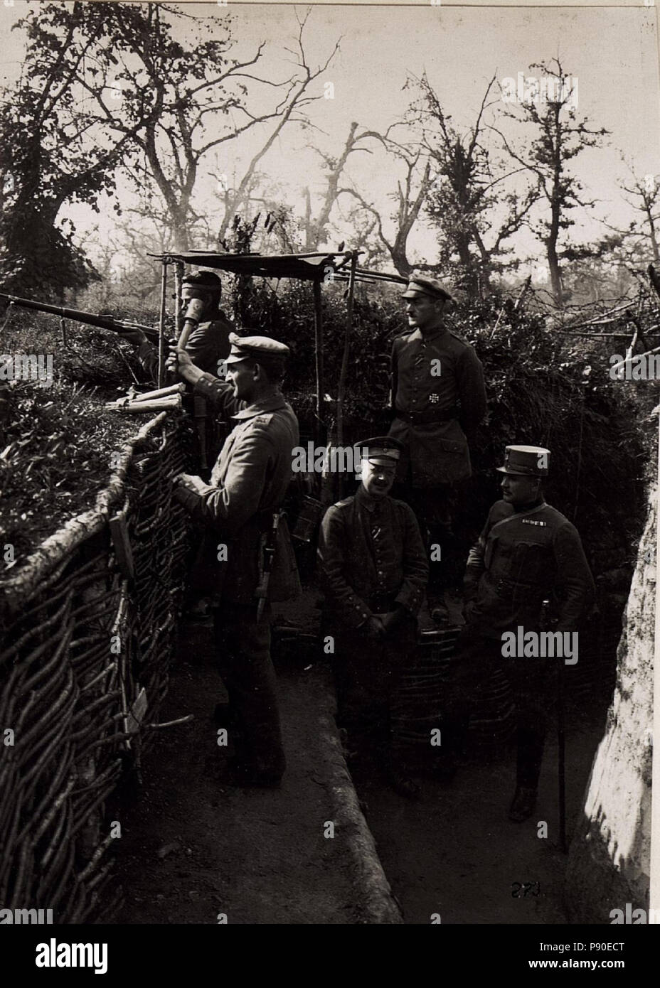 . 341 Infanterieregiment 377, 1.Battaglione, Beobachtungsstand (Frieda) (BildID 15703904) Foto Stock