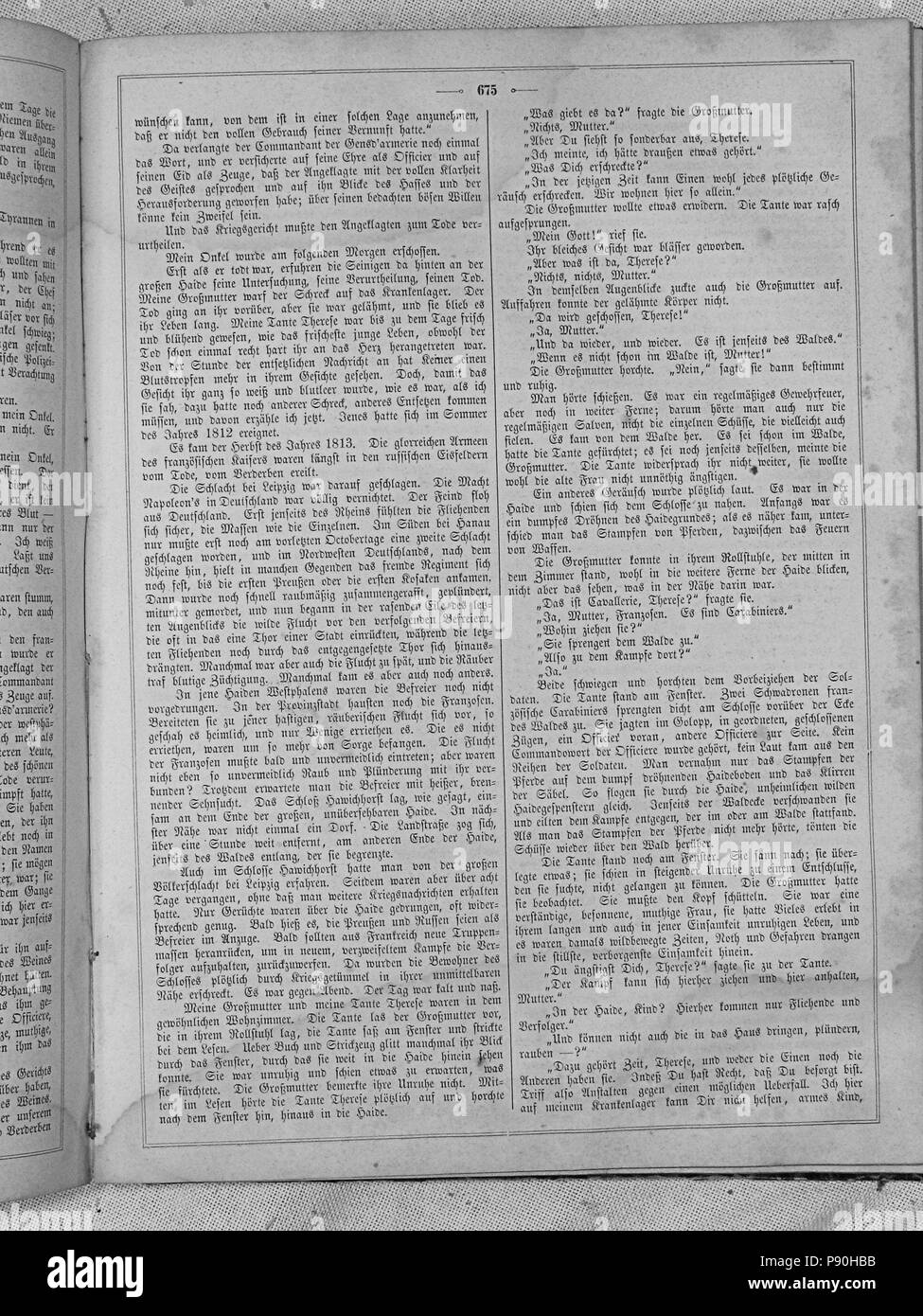 . 137 Die Gartenlaube (1863) 675 Foto Stock