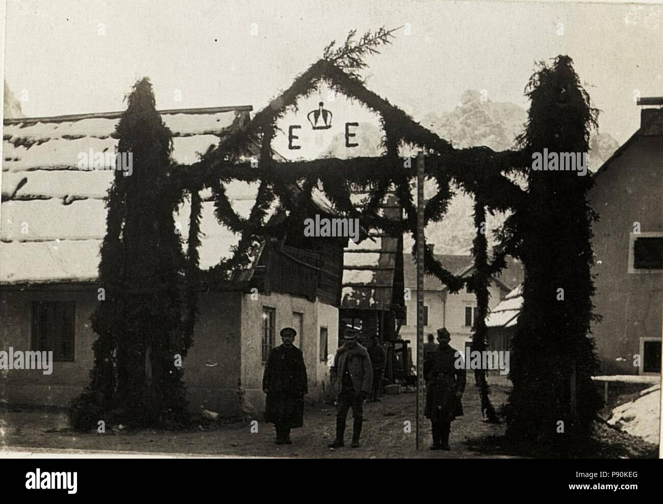 378 Kronau, Jänner 1916. (BildID 15594460) Foto Stock