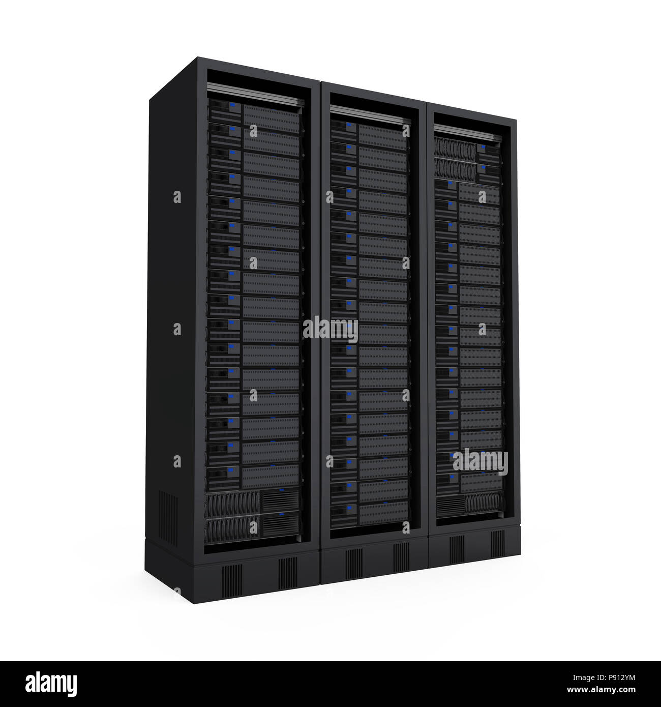Server di rete di computer isolato Foto Stock
