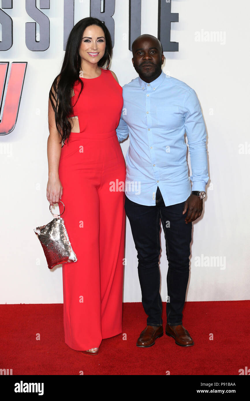 Londra, UK, 13 giugno 2018. Melvin Odoom assiste il Regno Unito Premiere di 'Mission: impossibile - Fallout' tenuto presso il BFI IMAX Credito: Mario Mitsis/Alamy Live News Foto Stock