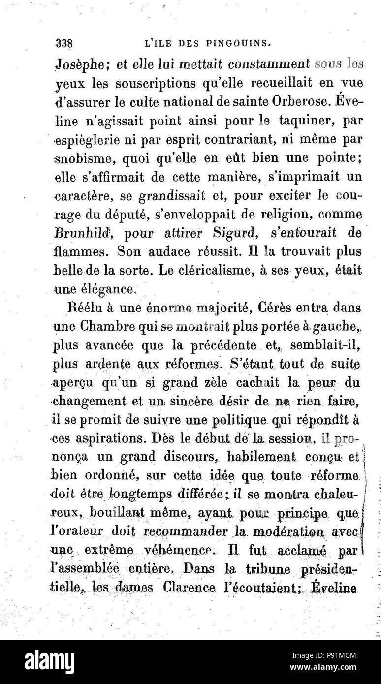 . 382 L'Iledespingouins338 Foto Stock