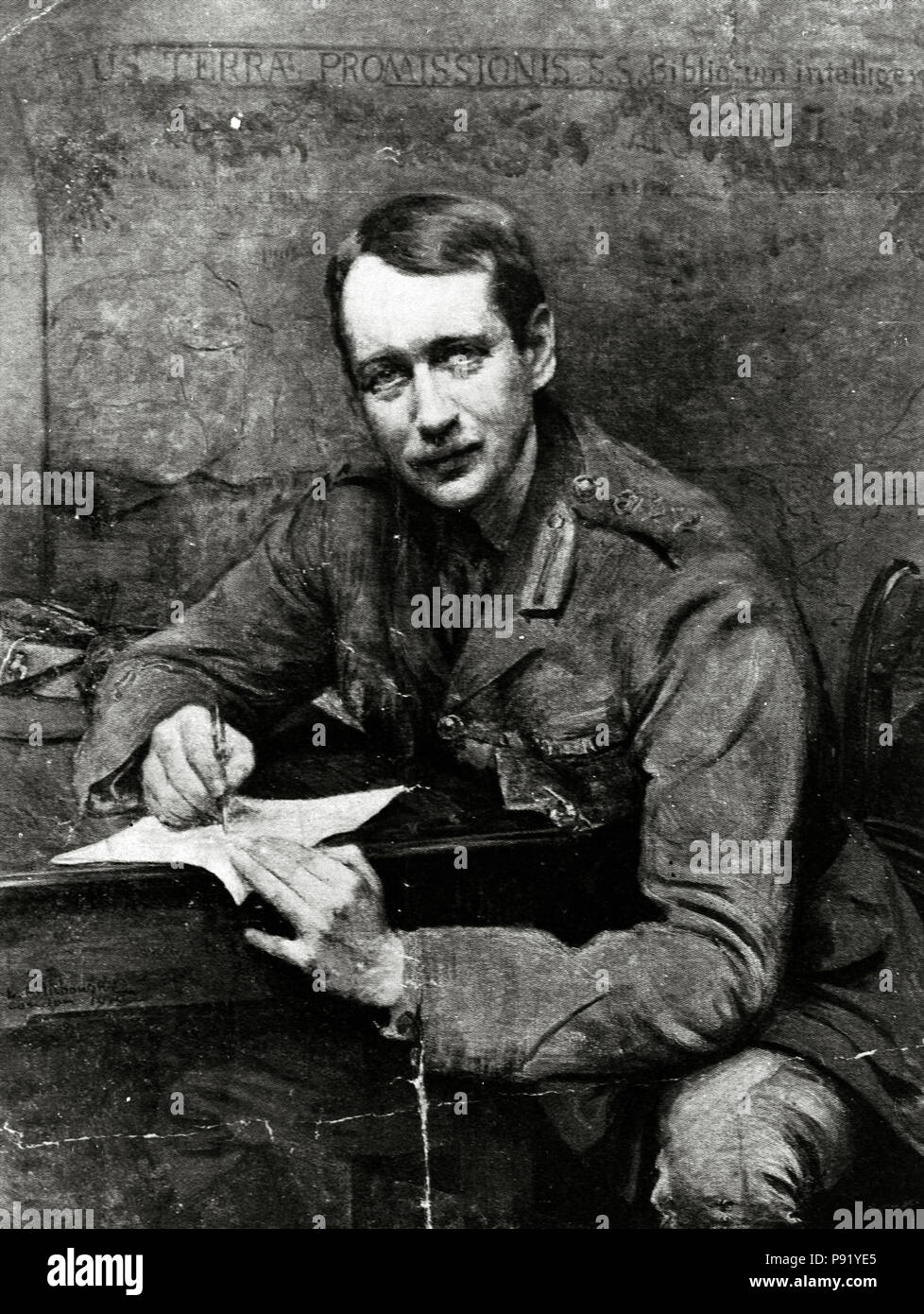 . 401 Leopoldo Pilichowski - Ritratto di Sir Mark Sykes Foto Stock