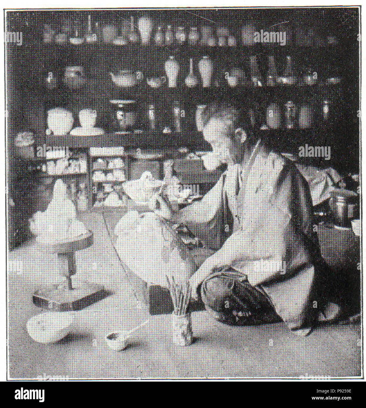 . 436 NSRW Hotozan, un famoso lavoratore in porcellana Foto Stock