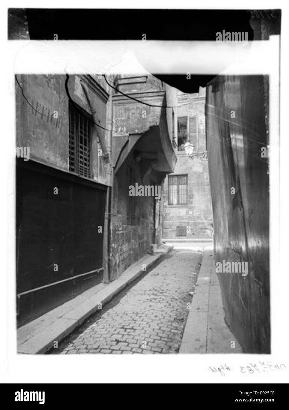 408 Maison - Facciata sur rue - Paris 04 - Médiathèque de l'architecture et du patrimoine - APMH00037783 Foto Stock