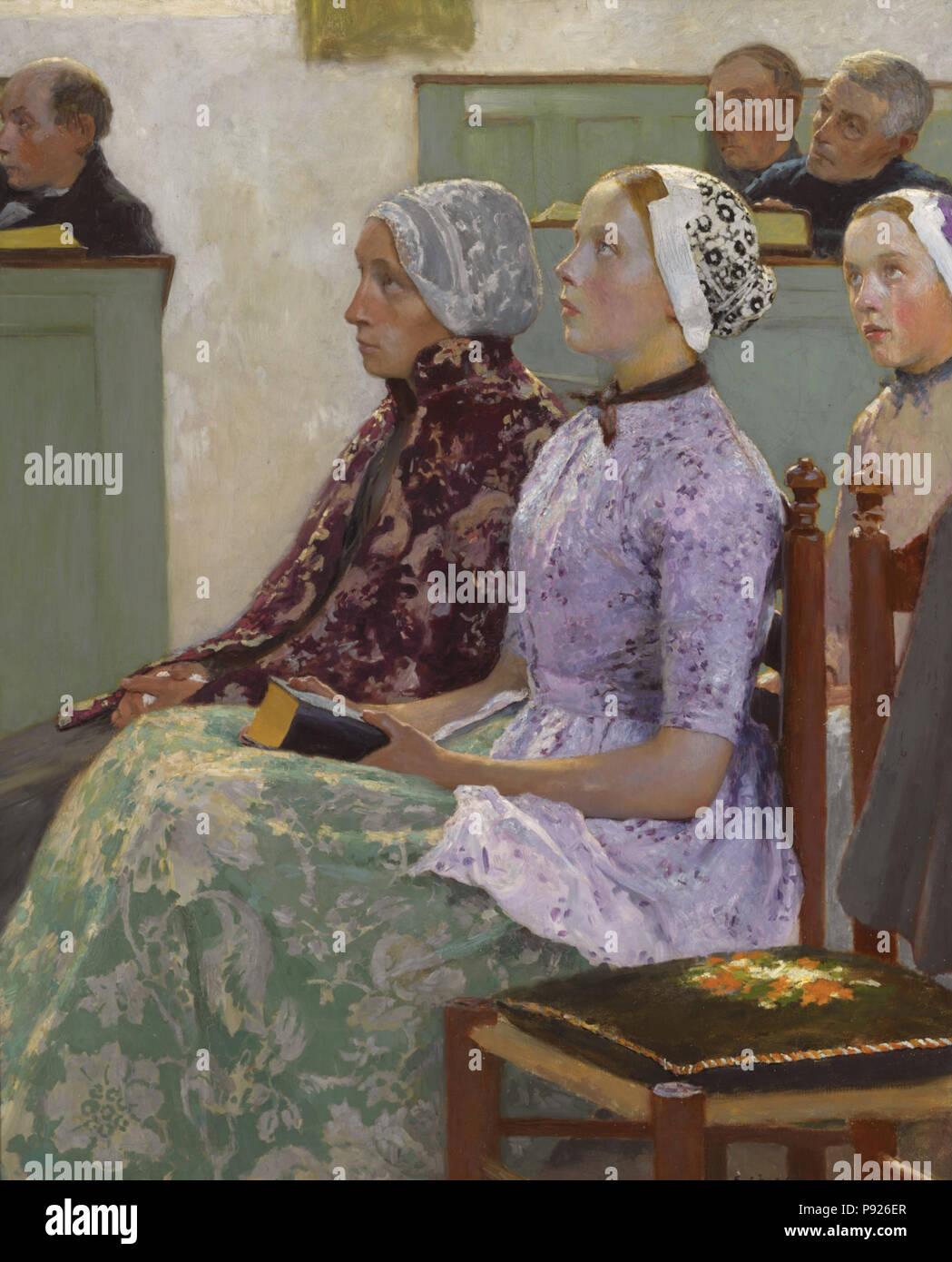 . 416 Gari Melchers (1860-1932), nella chiesa, Sotheby's Foto Stock