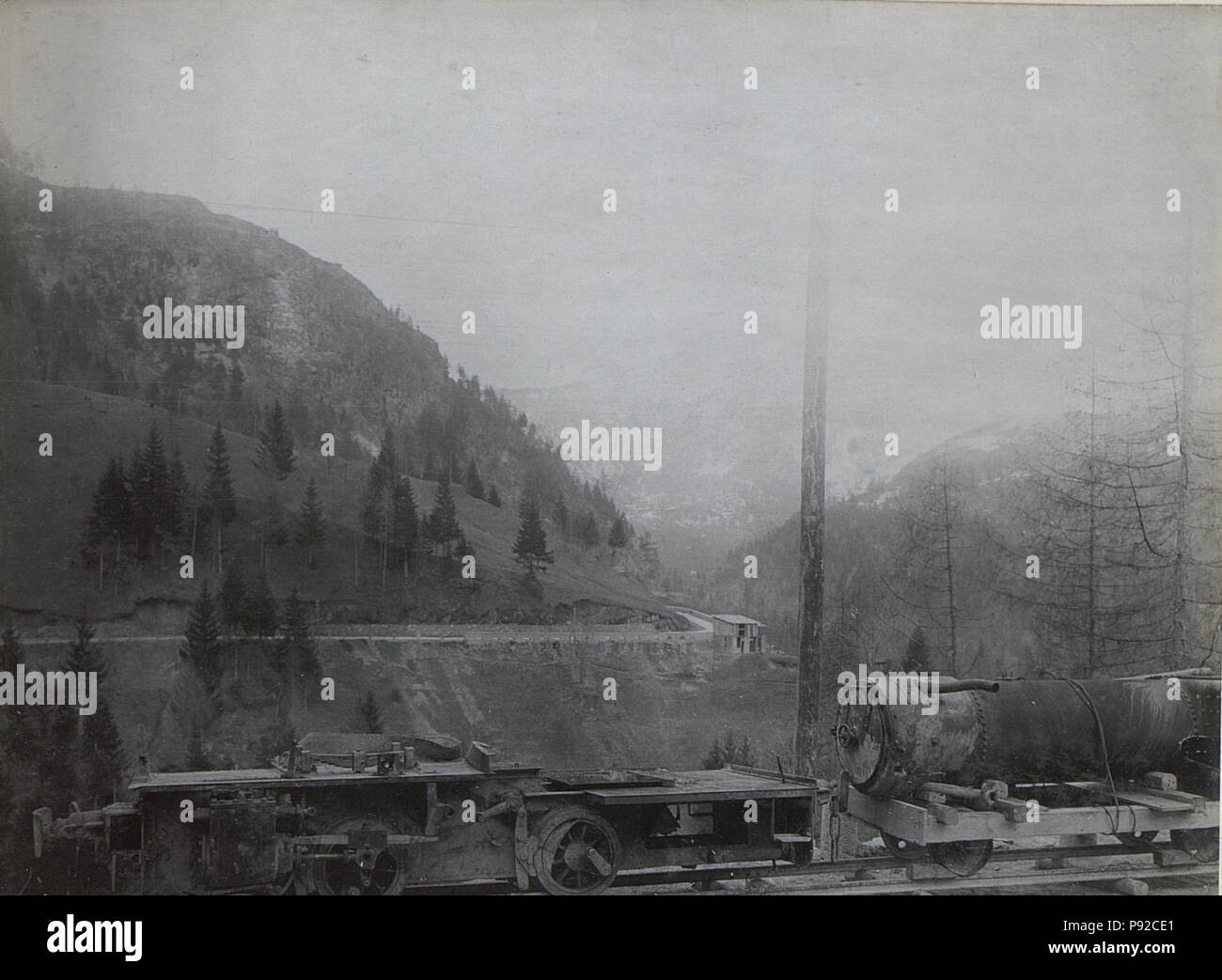 454 Peajo, Werk gegen Süd. (BildID 15668992) Foto Stock