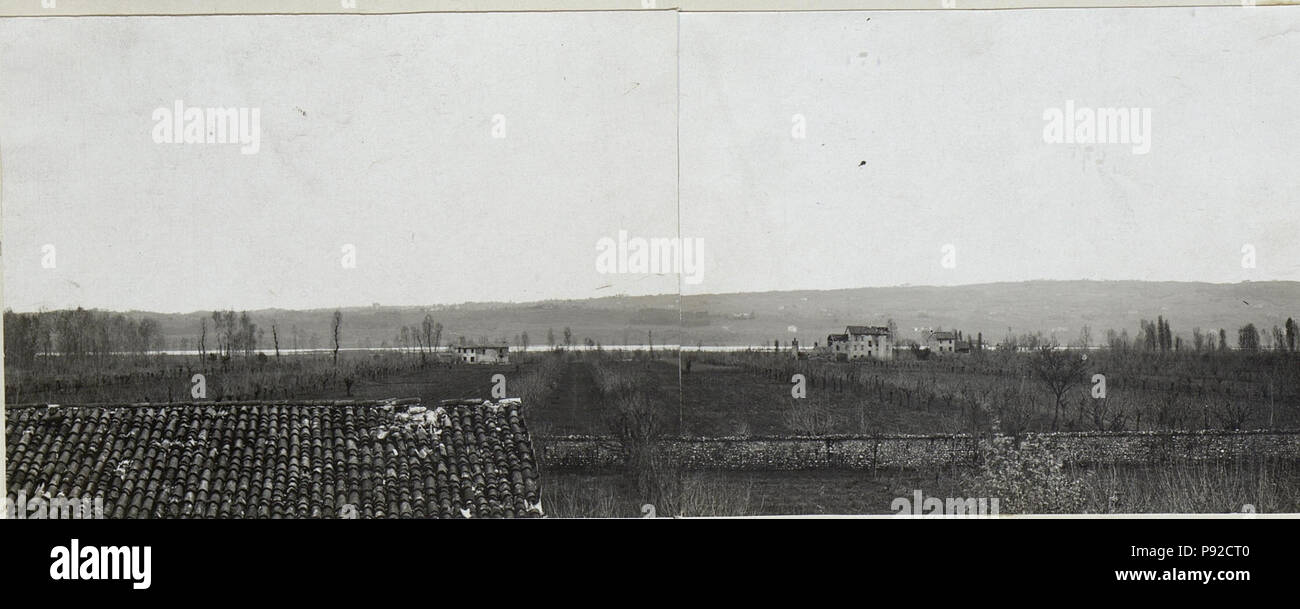 . 455 Piave-Panorama Stpkt, Beobachtungsstand Fentigo. Wie Nr,625 (BildID 15673703) Foto Stock
