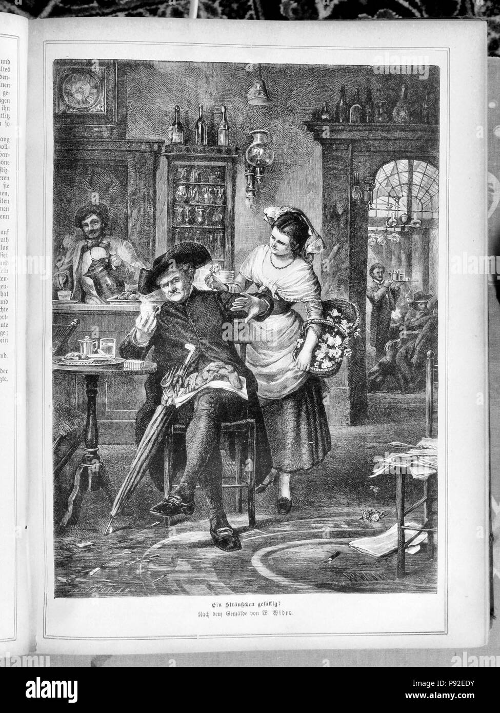. 211 Die Gartenlaube (1883) 157 Foto Stock