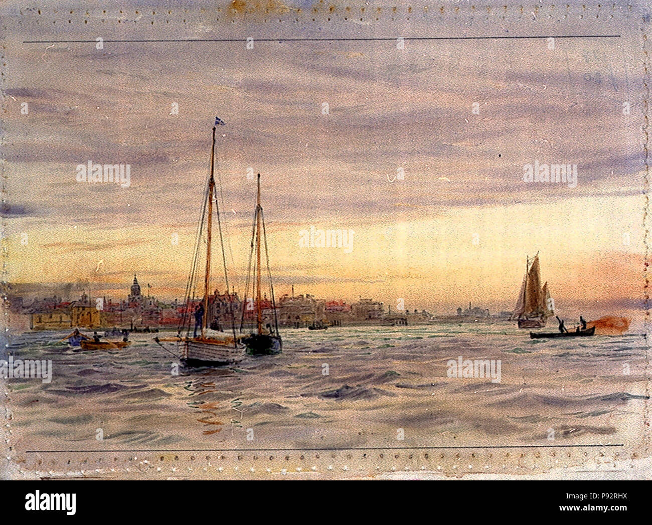 . 469 Portsmouth punto RMG PW0855 Foto Stock