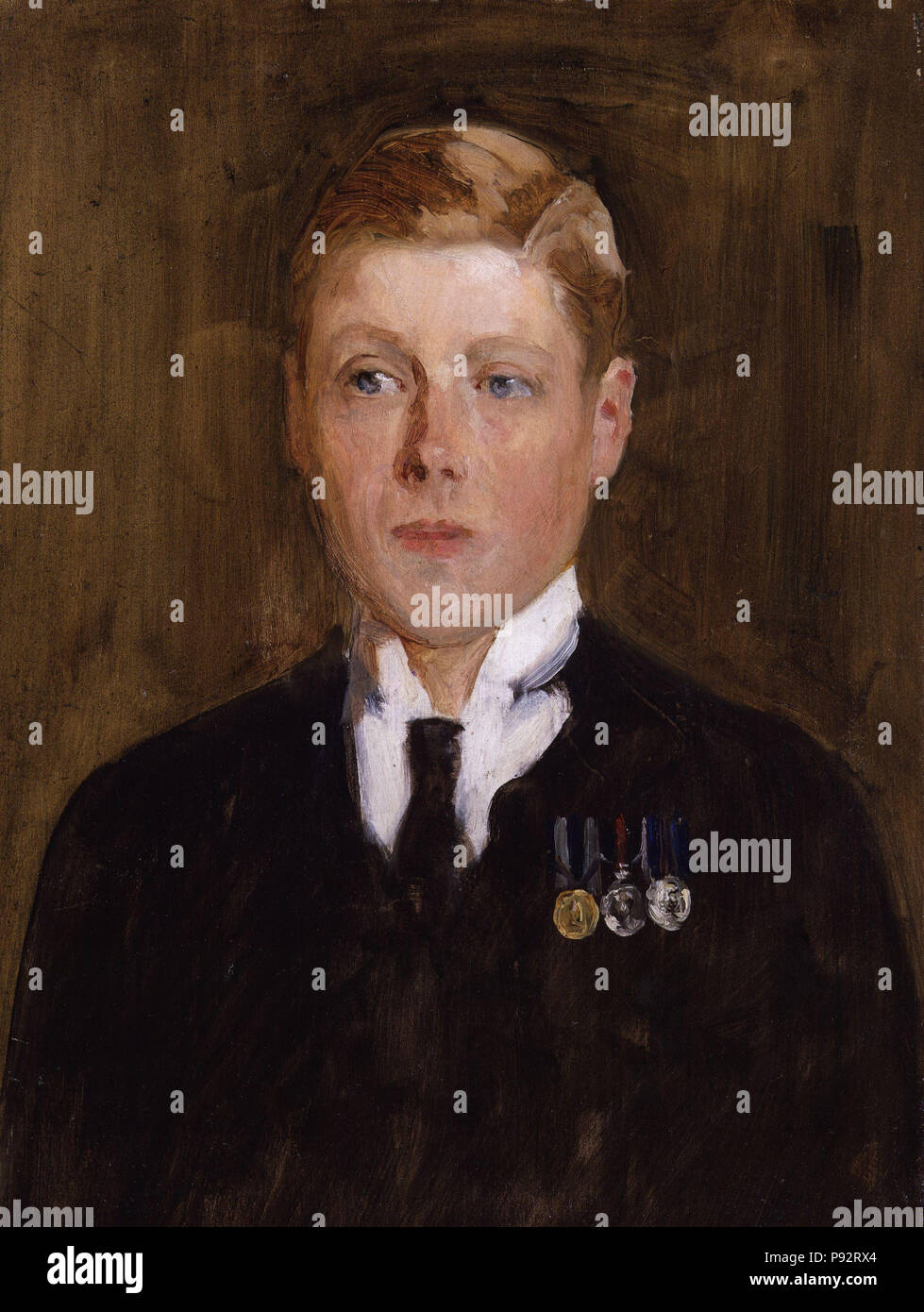 . 470 Prince Edward, duca di Windsor (King Edward VIII) da Solomon Joseph Solomon Foto Stock