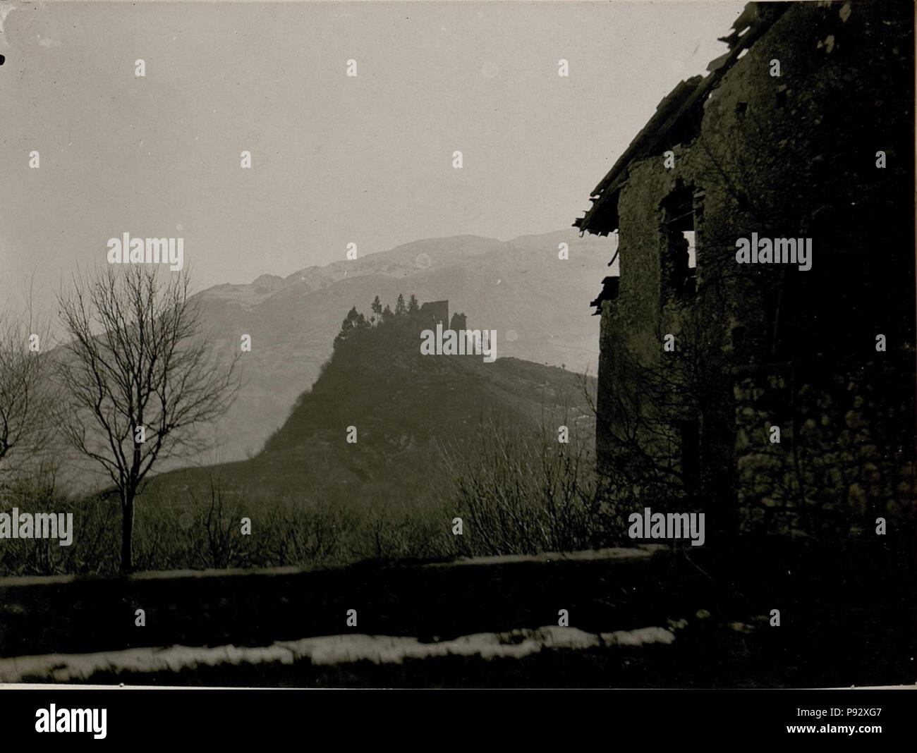 . 484 Ruine Gresta. (BildID 15510922) Foto Stock