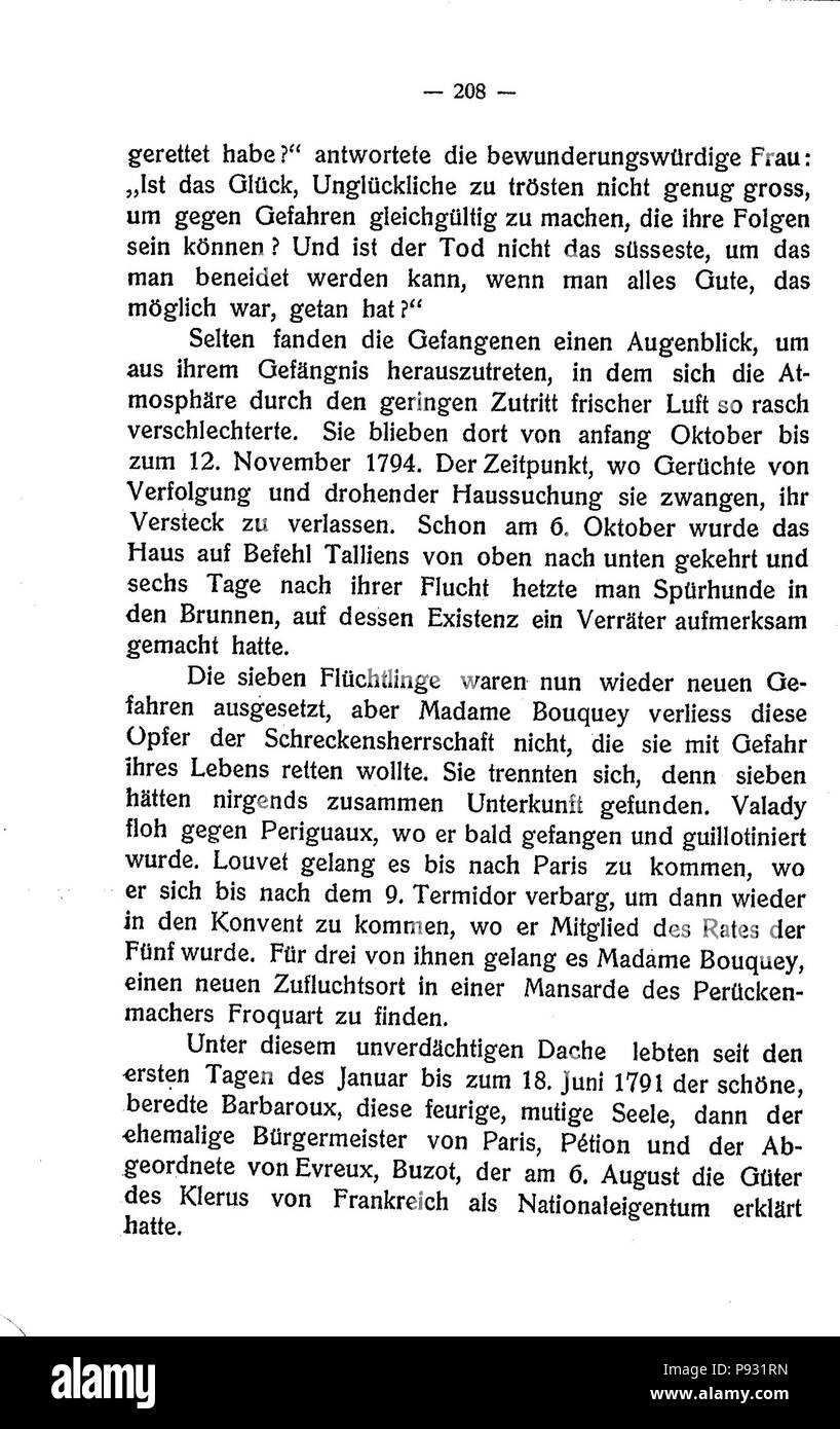 29 Adler - Die berühmten Frauen der Französischen Revolution - 208 Foto Stock