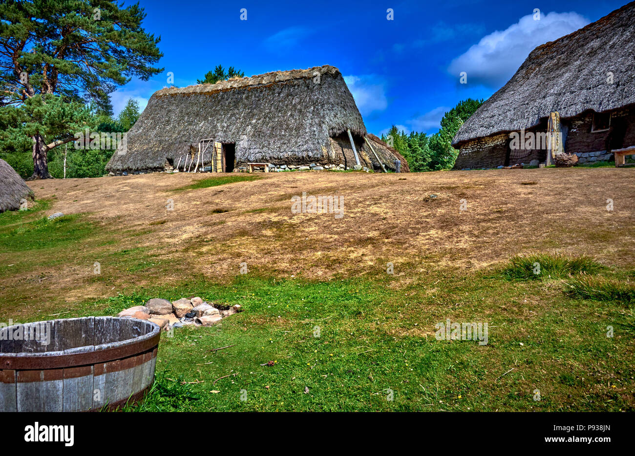 Il Highland Folk Museum (SC18) Foto Stock