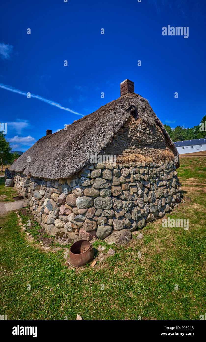 Il Highland Folk Museum (SC18) Foto Stock