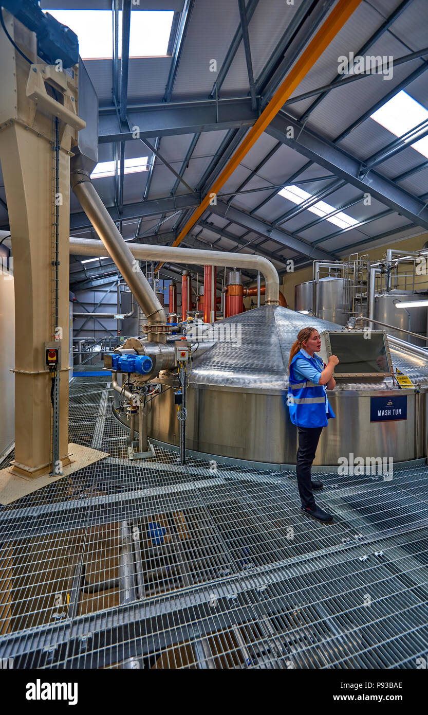 Glen Moray Distillery (SC18) Foto Stock