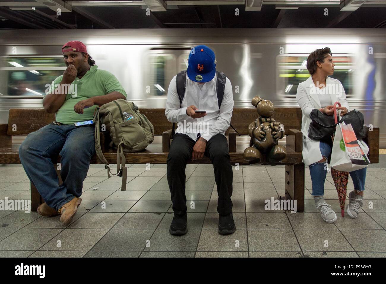 La città di NEW YORK, Stati Uniti, STATI UNITI D'AMERICA, AMERICA DEL NORD Foto Stock