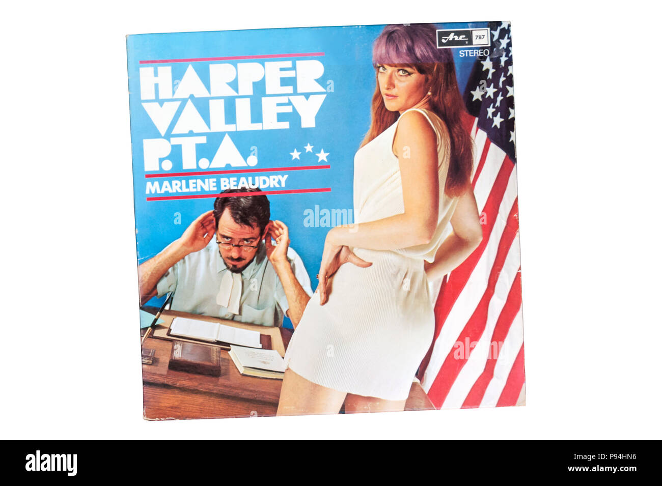 La versione originale di Harper Valley P.T.A. di Marlene Beaudry rilasciato nel 1968. Foto Stock