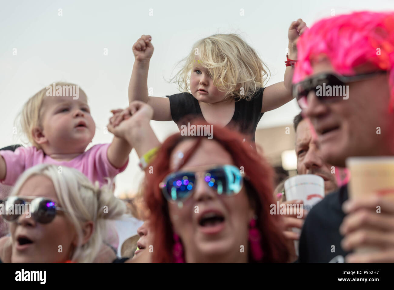 Brentwood Essex, 14 luglio 2018 Brentwood Music Festival 2018 a Brentwood credito Centro Ian Davidson/Alamy Live News Foto Stock