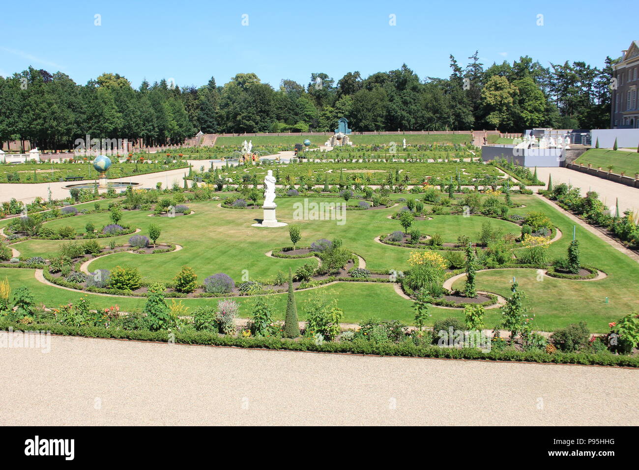 Het Loo Palace di Apeldoorn, Paesi Bassi Foto Stock