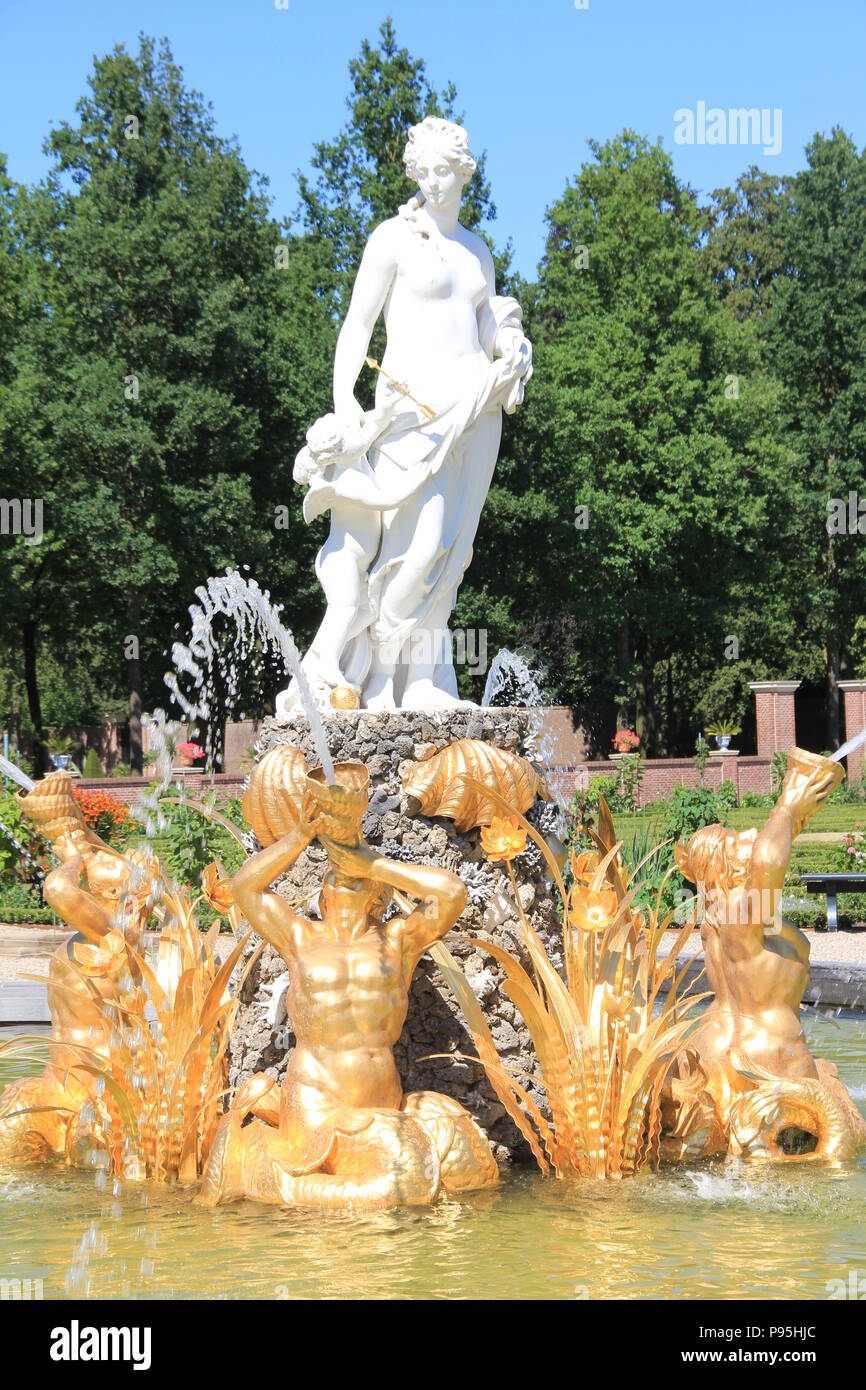 Het Loo Palace di Apeldoorn, Paesi Bassi Foto Stock