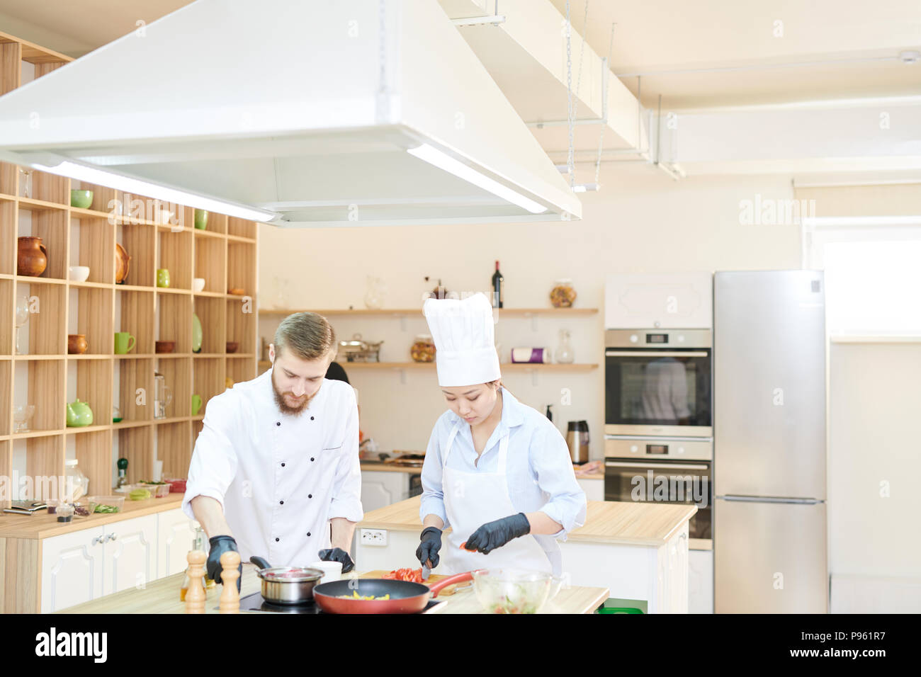 Due chef Foto Stock